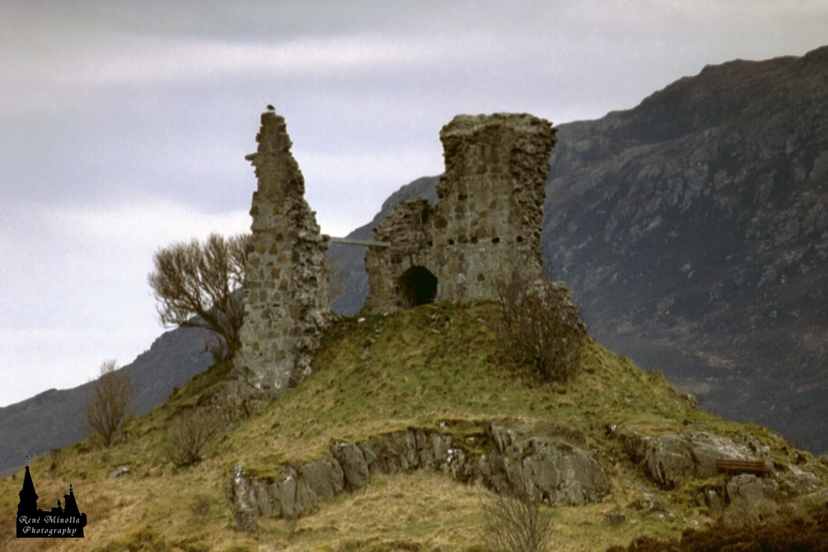 Moil Castle, Kyleakin, Isle of Skye, Schottland